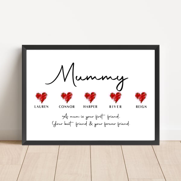 Personalised Mummy Print