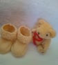 Baby's 5 Piece Hand Knitted Layette, Baby Shower Gift, Prem Sizes Available - Image 8