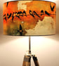 Swallows at Sunrise Drum Lampshade by Lily Greenwood - Large - 45cm