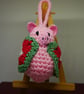 Pig in Blanket Crochet Decoration  - Image 2