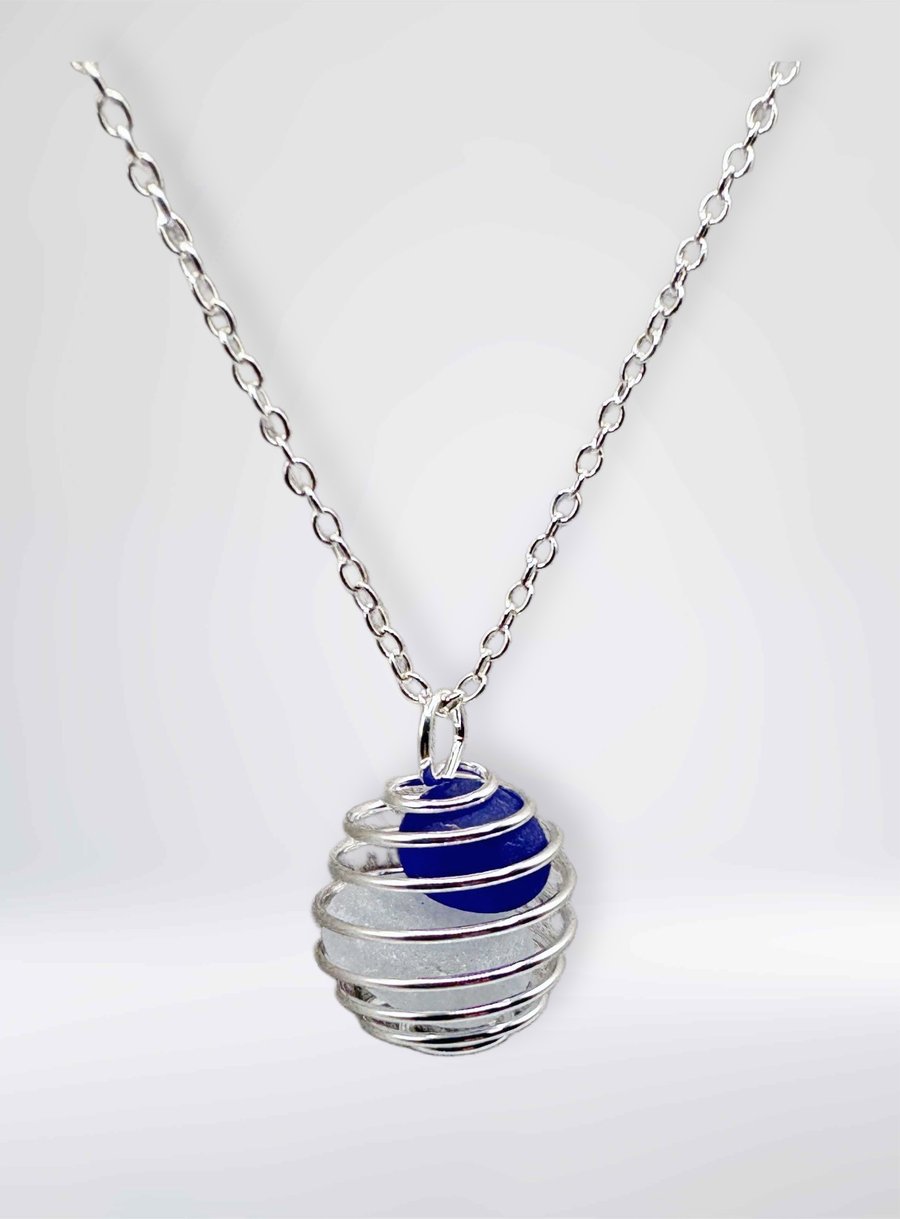 Sea glass necklace 