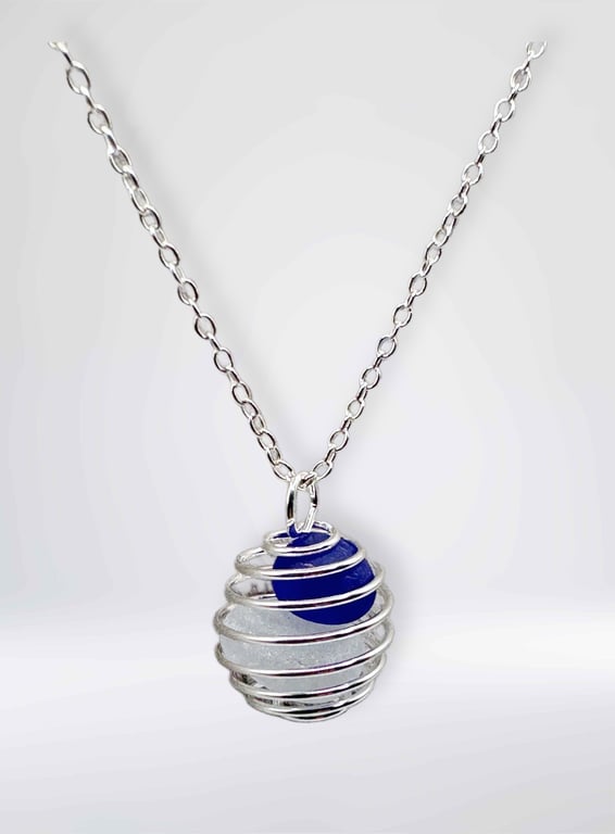 Sea glass necklace 