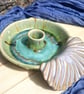 Candle Stick Holder Dish - Sea Themed