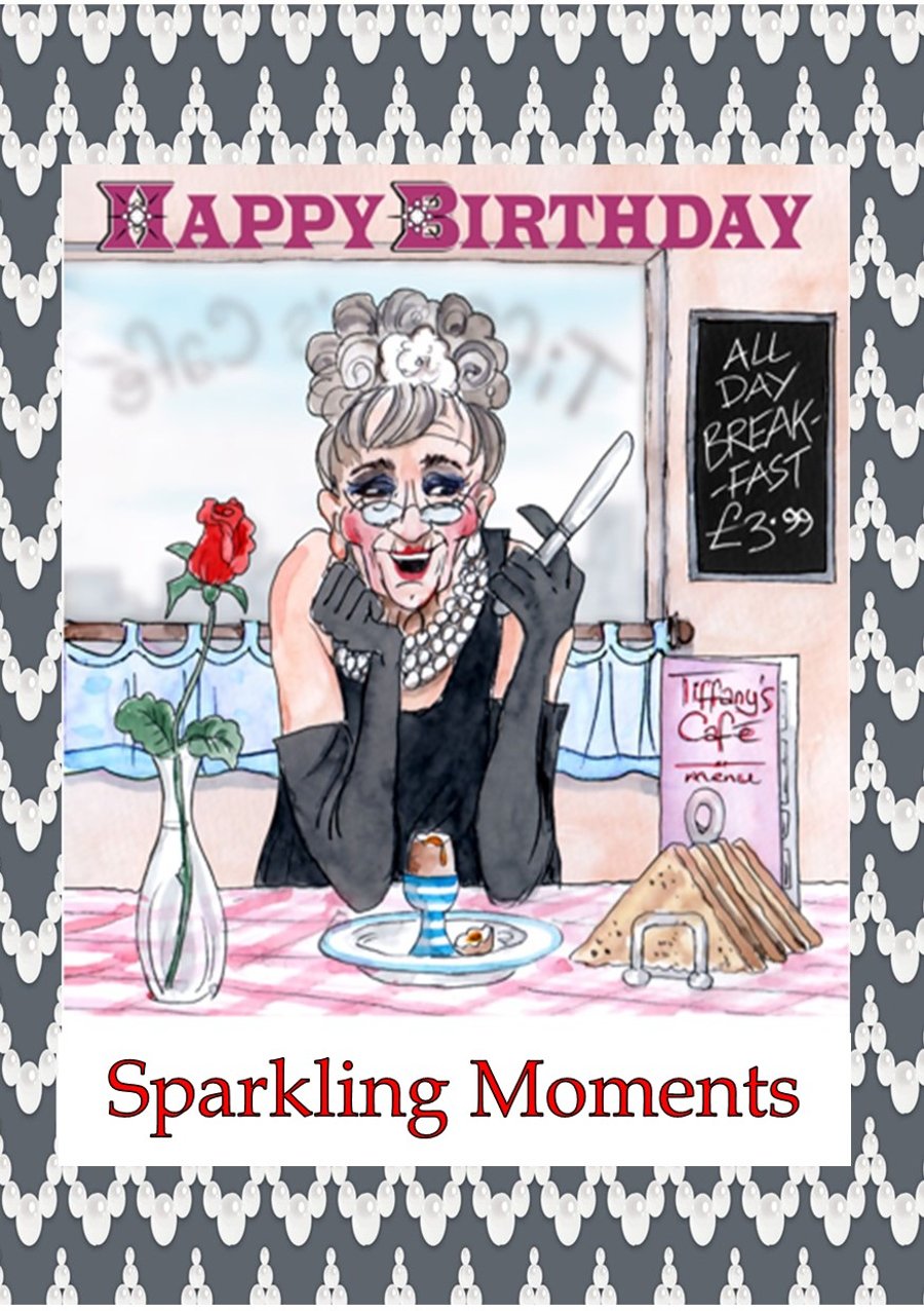 Senior Movie Memories: Birthday card.