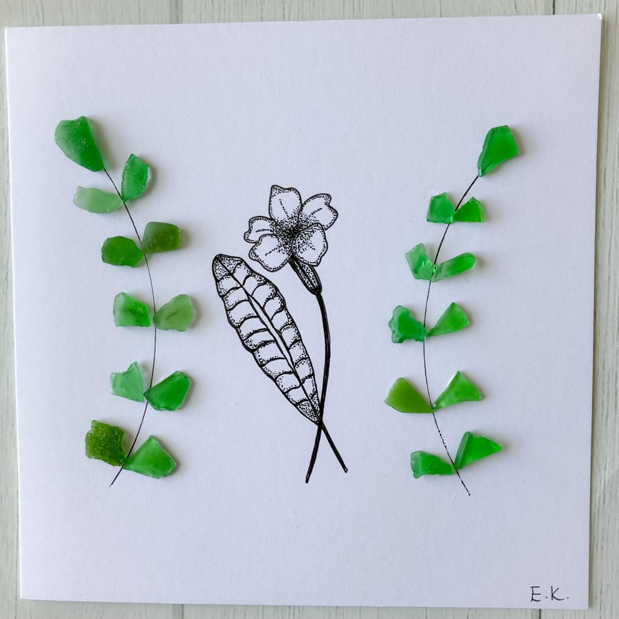 CLEARANCE greetings card made in Cornwall 