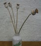 Stoneware bud vase with one or two dragonfly decorations - Image 6