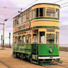 Exclusive ACEO Collector Art  - 'Blackpool Tram'