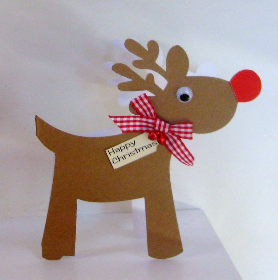 Reindeer Christmas Card
