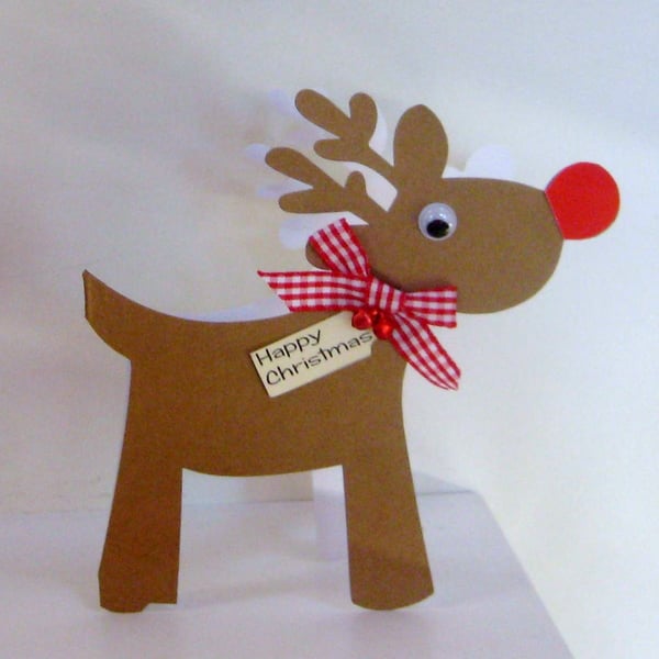 Reindeer Christmas Card