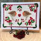 Love Robins Christmas Card.