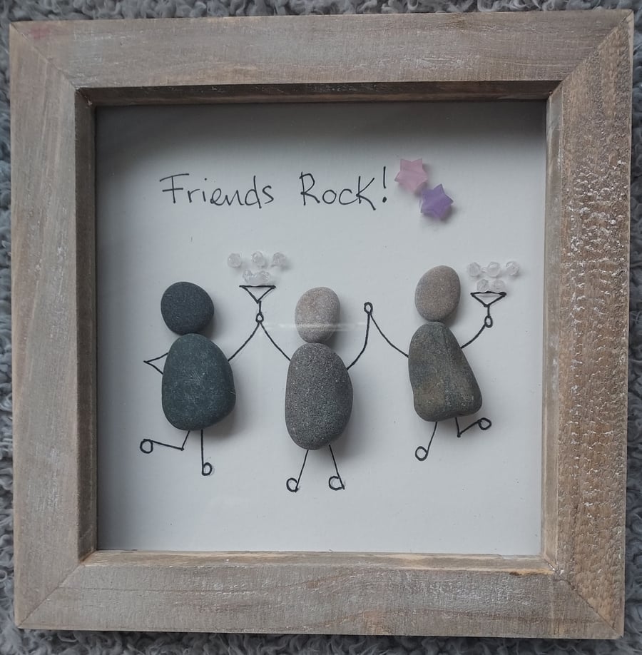 Handmade Pebble Art