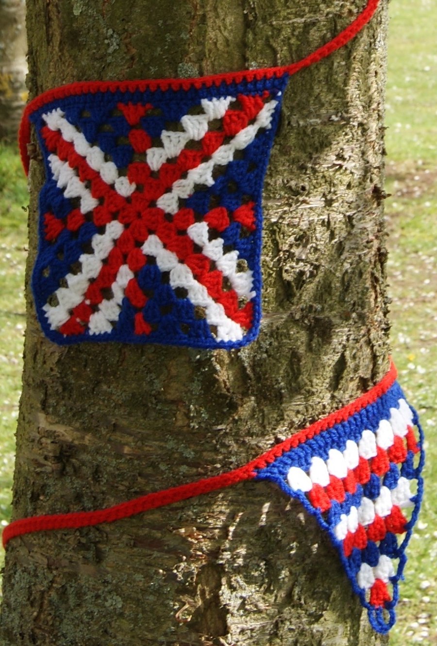 Crocheted Jubilee Bunting PDF Pattern Folksy