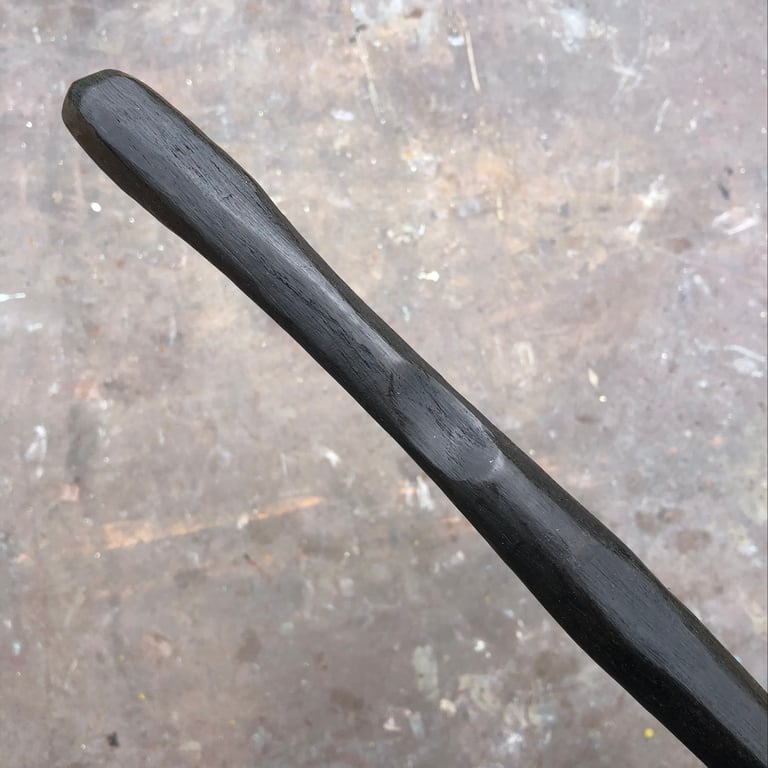 Bog Oak Pagan Wand