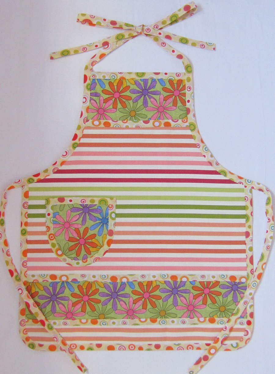Girl's Flower Apron