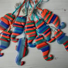 Beachy Blues Seahorse Suncatcher, Perfectly Imperfect