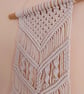 Handmade Macramé Wall Hanging - White Cotton Boho Wall Decor. - Image 3