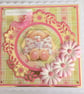 Get Well Card Cute Teddy Bear Get Well Soon Feel Better 3D Luxury Handmade Card - Image 1