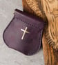 Personalised Leather Rosary Case – Handmade Catholic Rosary Pouch - Image 2