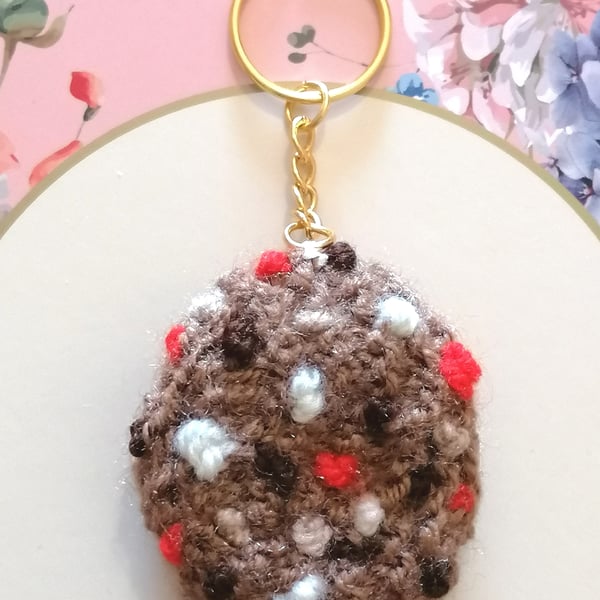 Colin Cookie Character Keychain, Key Ring, Car Charm, Bag Charm 