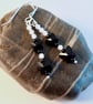 White Zircon & Crystal Butterfly Earrings - Handmade Birthday Gift, Aries, April - Image 7