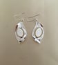 Twisted Eardrop Earring Setting - E2 - Image 2