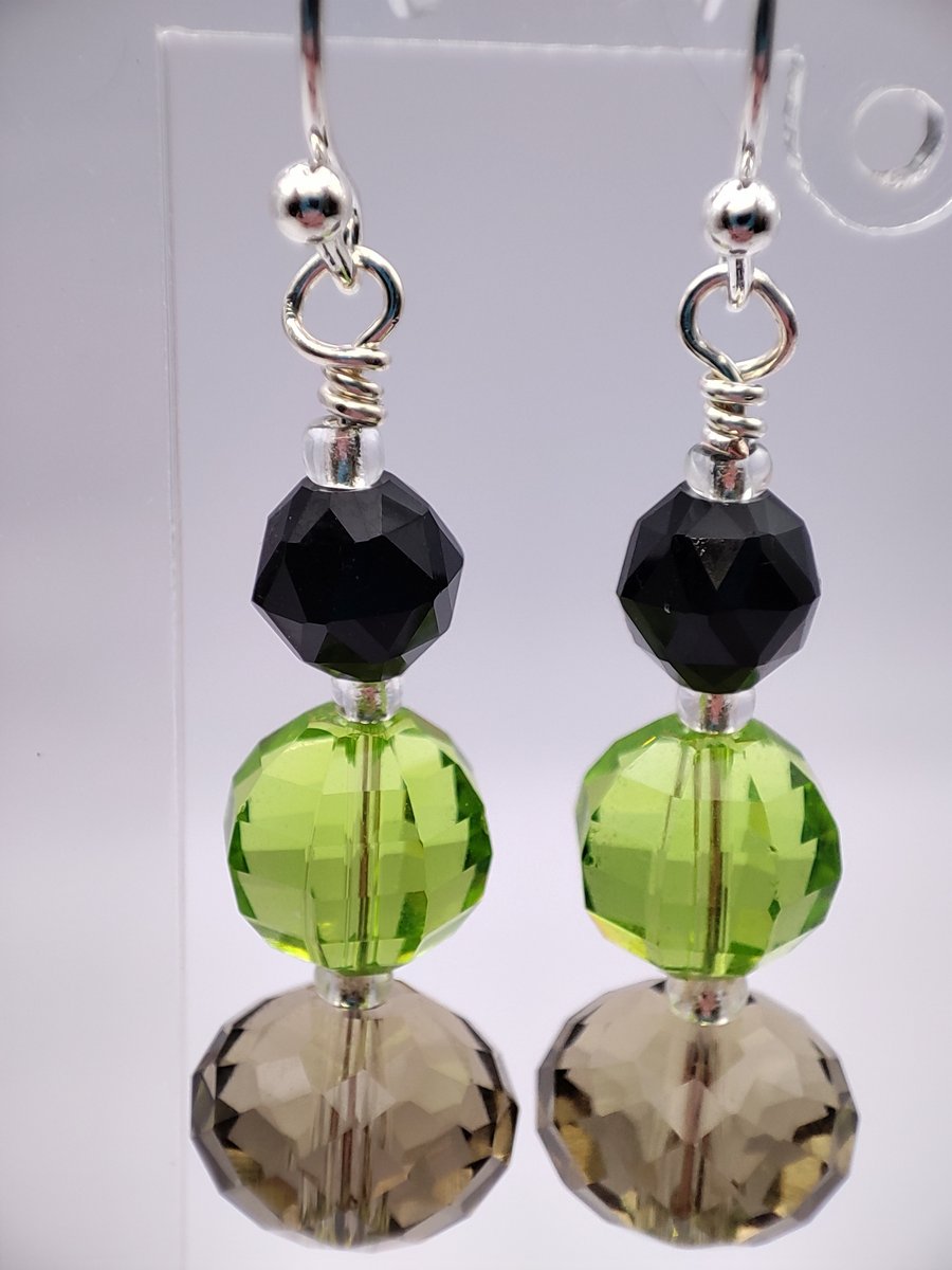 Glass Crystal earrings