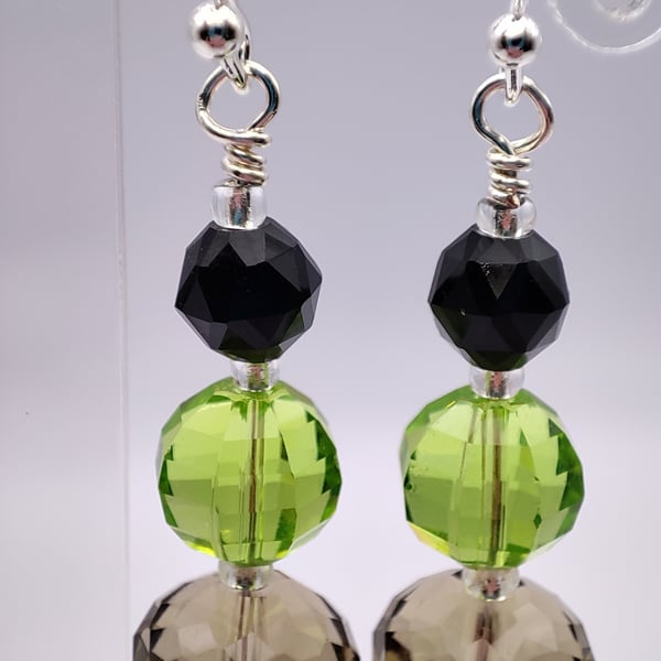 Glass Crystal earrings