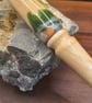 Maple pen with resin ring
