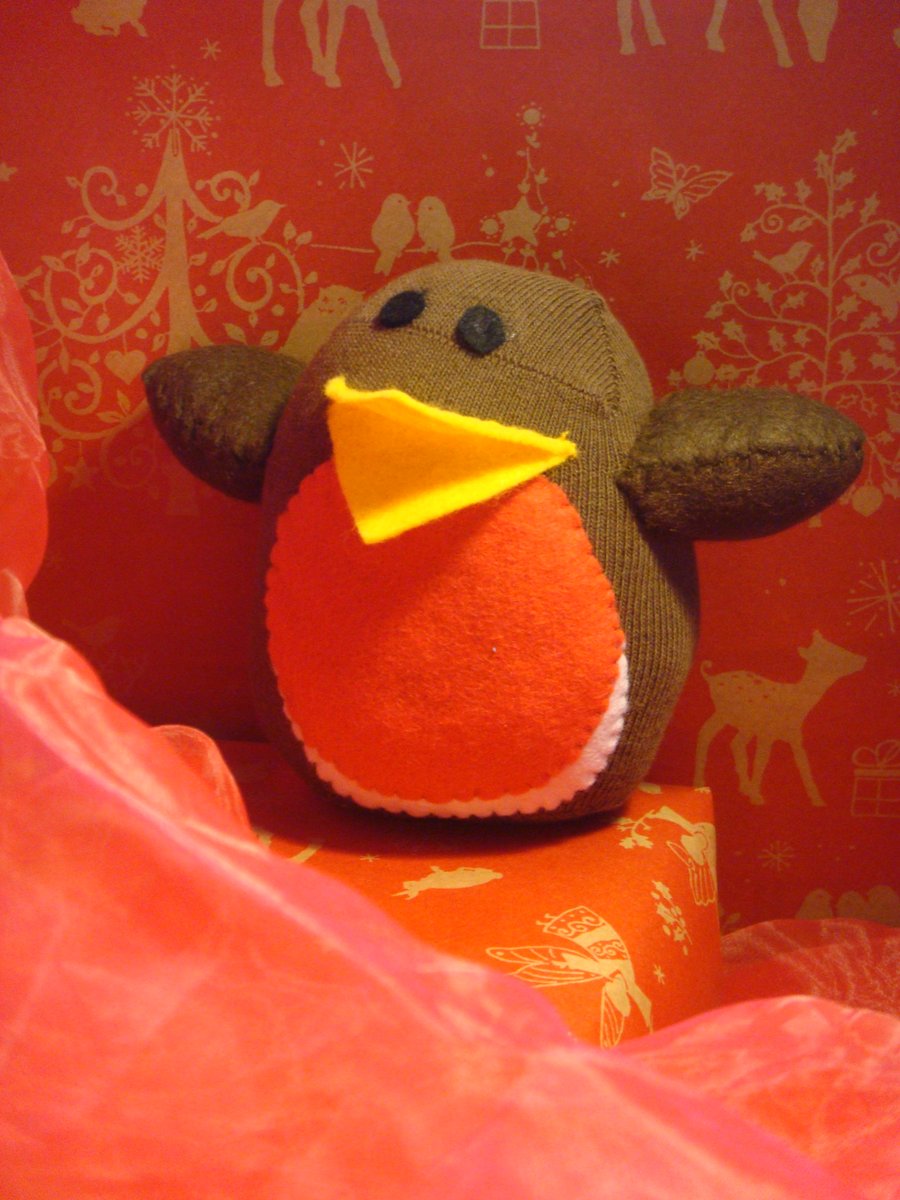 Little Red Sock Robin