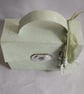 Perfect Paisley Pastel Peppermint Green Handmade Handbag Style Gift Box  - Image 5