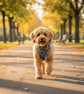 Reversible Dog Bandana for Small Dog.   - Image 6