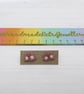 Rabbit tail stud earrings - Image 9