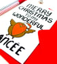 Christmas Card for Fiancee Merry Christmas to my Wonderful Fiancée   - Image 3