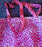 Vintage headscarf -  Shopping or Tote Bag - Coloured Hearts - Image 9
