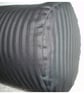 Bolster Pillow Cover 6x16 Black Stripes Cotton Sateen Round Cylinder Neck Roll - Image 4