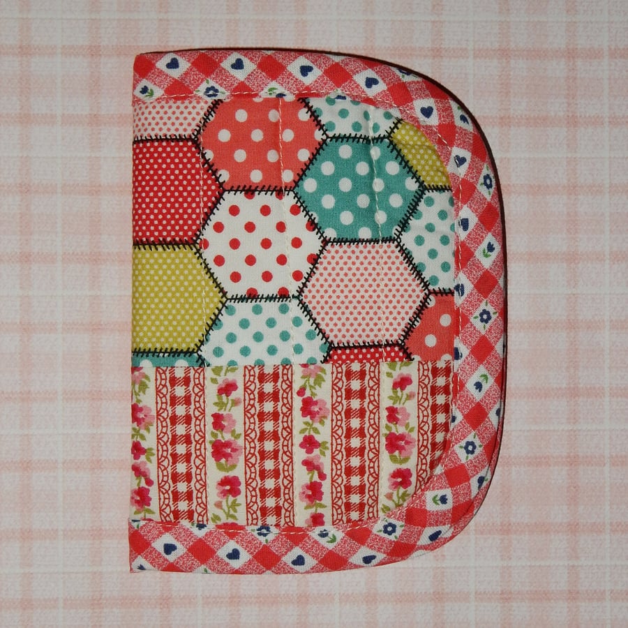 Needlecase - Patchwork and floral