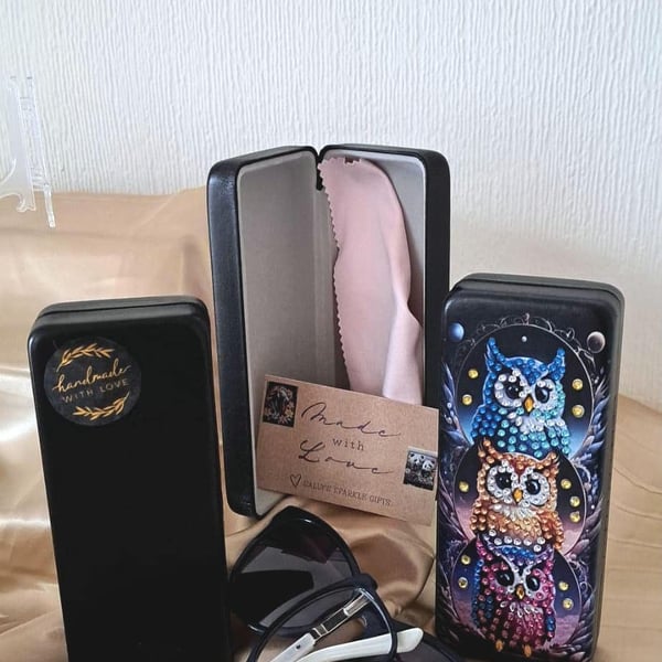 Rhinestone glassess case