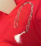 Self-Compassion Mala Necklace, Meditation Beads - Image 3