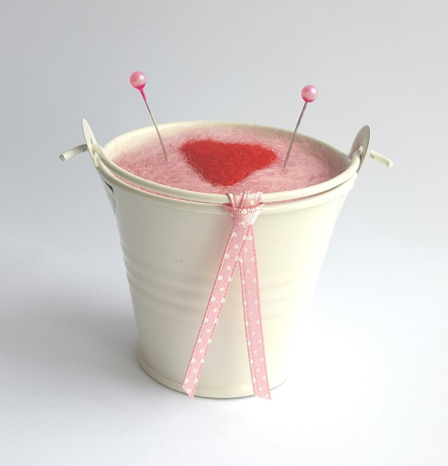 Mini Bucket Pin Cushion