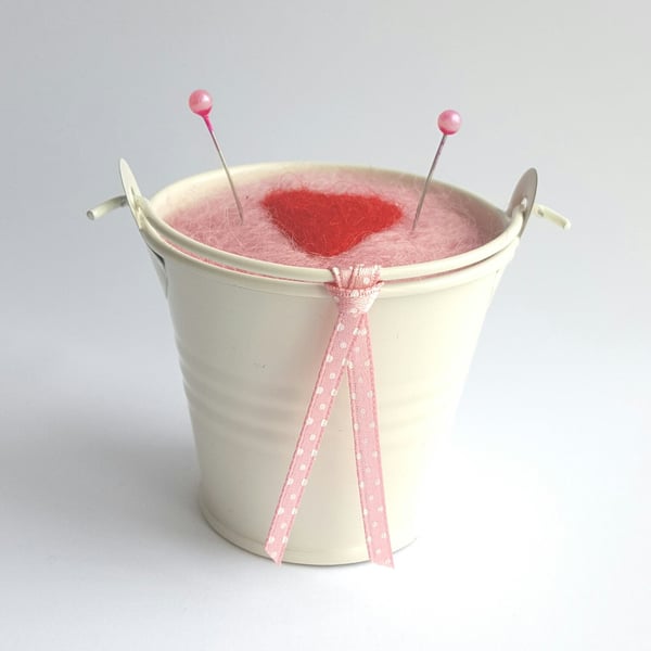 Mini Bucket Pin Cushion