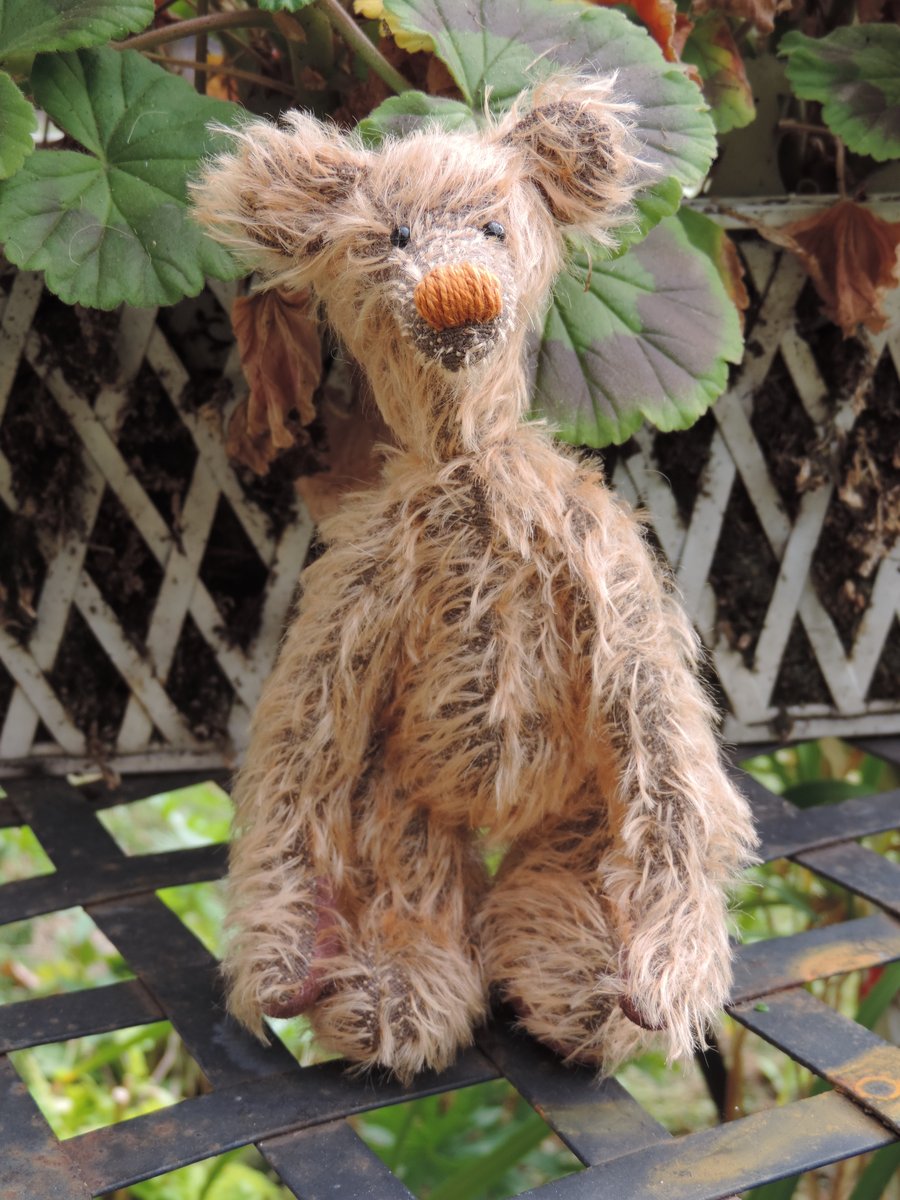 7 inch Handmade Mohair Collectible Teddy Bear