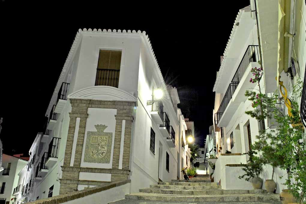 Frigiliana Andalusia Costa Del Sol Spain 18"x12" Print