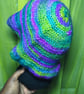 Lavendar Earth Cosmic Dust Glitter Bucket Hat - Image 3