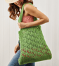 This Way Up ! shopping bag knitting pattern - Image 1