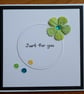 Just For You Mini Flower Card - Lime  - Image 1