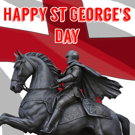 Happy St George's Day Greeting Card A5 