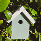 Rustic Handmade Chalet-Style Wooden Birdhouse