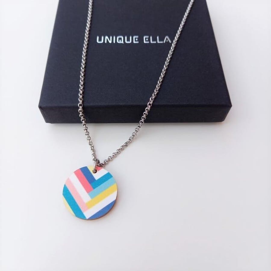 Key West Wooden Necklace Sustainable Jewellery Gift