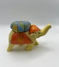 Vintage Elephant Pin Cushion - Orange Sewing Gift & Anchor - Image 4
