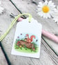 Squirrel & Friends Gift Tags - set of 4 tags - Image 3